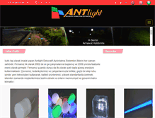 Tablet Screenshot of antlight.com